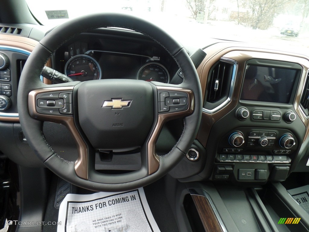 2019 Silverado 1500 High Country Crew Cab 4WD - Havana Brown Metallic / Jet Black/Umber photo #22