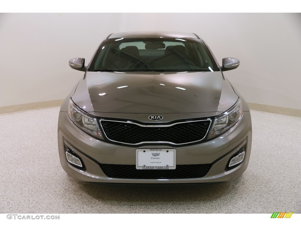 2015 Optima LX - Titanium Metallic / Gray photo #2