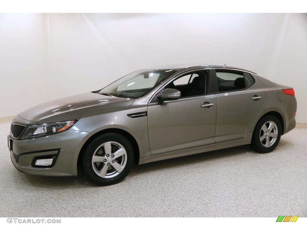 2015 Optima LX - Titanium Metallic / Gray photo #3