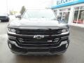 2018 Black Chevrolet Silverado 1500 LTZ Crew Cab 4x4  photo #3