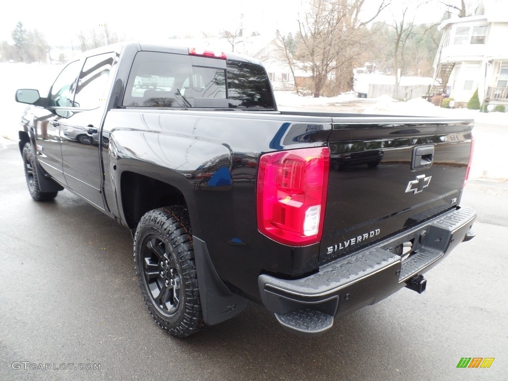 2018 Silverado 1500 LTZ Crew Cab 4x4 - Black / Jet Black photo #7