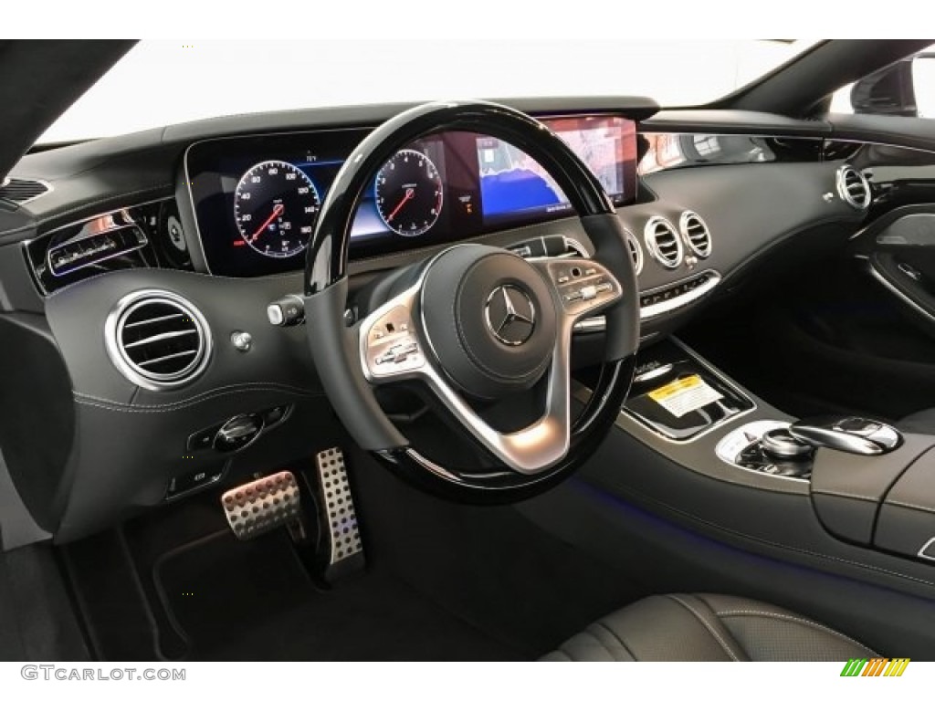 2019 Mercedes-Benz S 560 4Matic Coupe designo Black Dashboard Photo #130532956