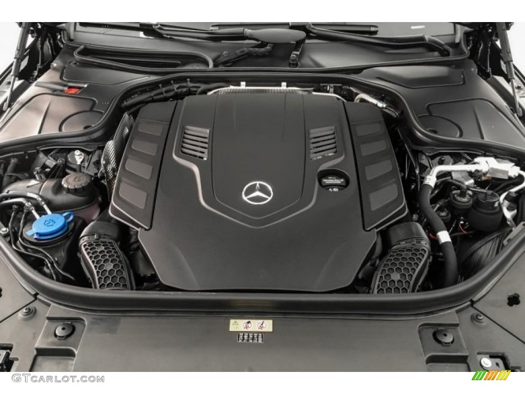 2019 Mercedes-Benz S 560 4Matic Coupe 4.0 Liter biturbo DOHC 32-Valve VVT V8 Engine Photo #130533028