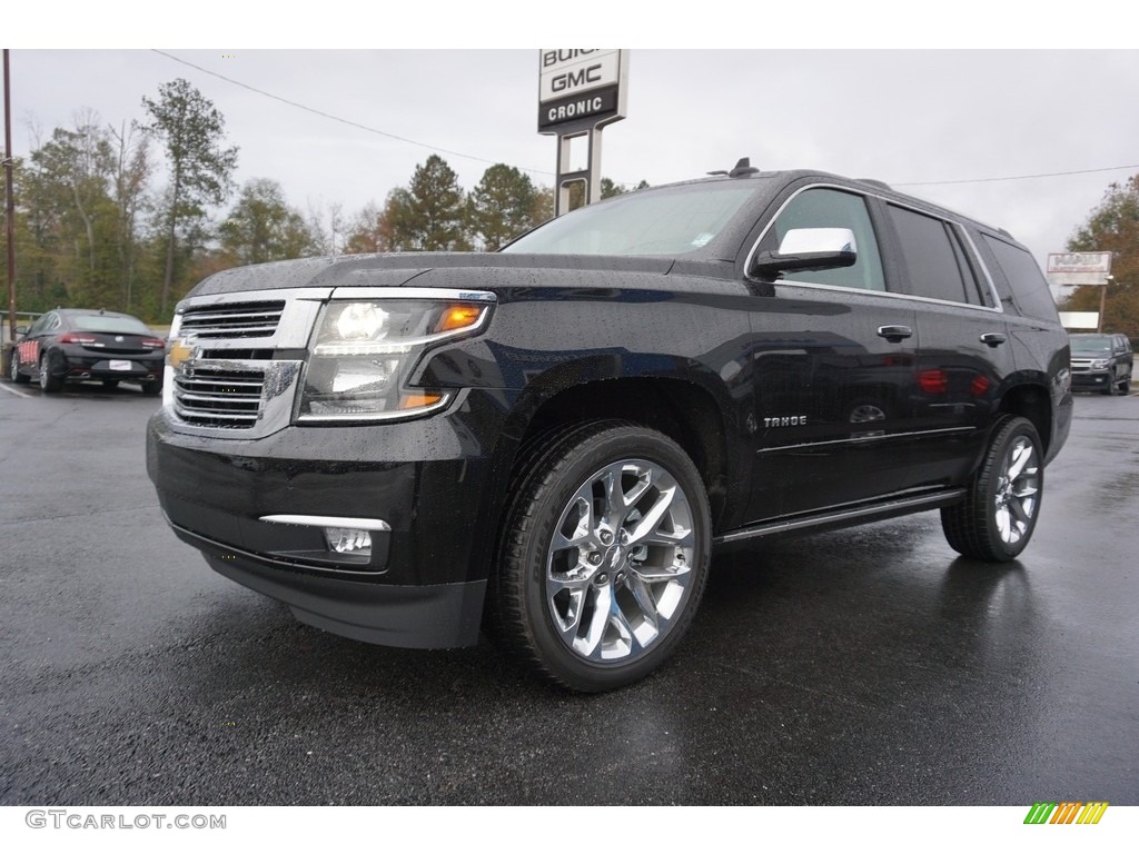 2019 Tahoe Premier 4WD - Black / Cocoa/Mahogany photo #3