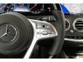 2019 Mercedes-Benz S designo Black Interior Steering Wheel Photo