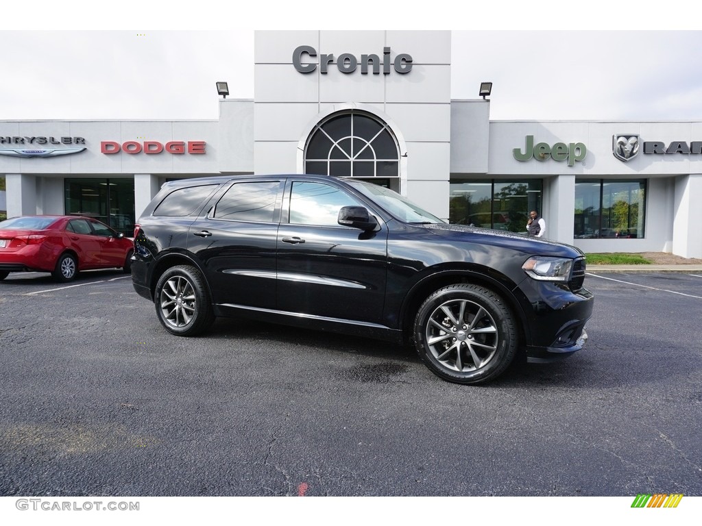 2017 Durango GT - DB Black Crystal / Black/Light Frost Beige photo #1