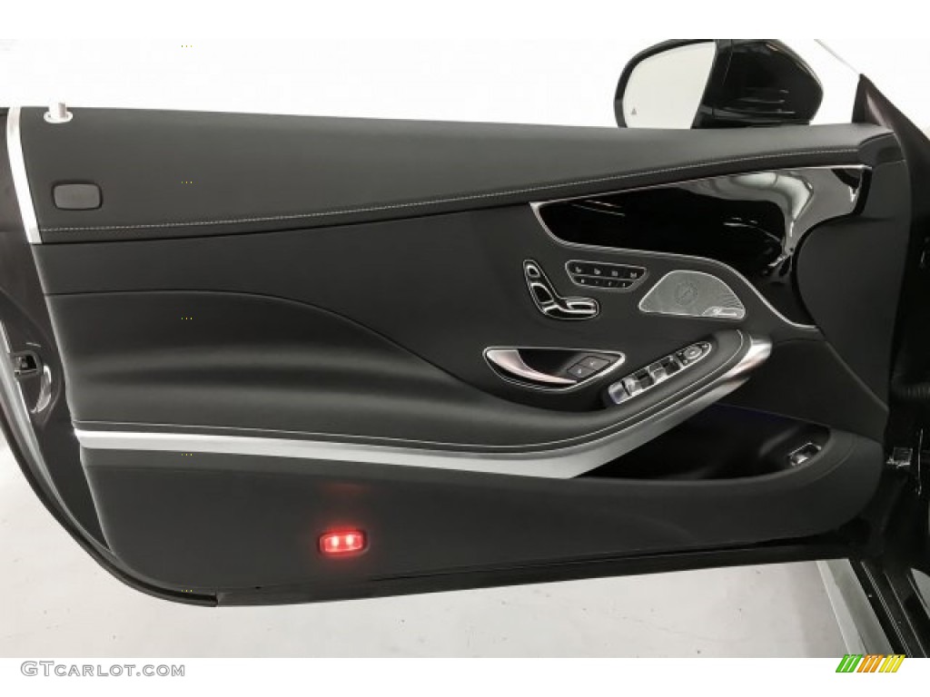 2019 Mercedes-Benz S S 560 Cabriolet designo Black Door Panel Photo #130533607