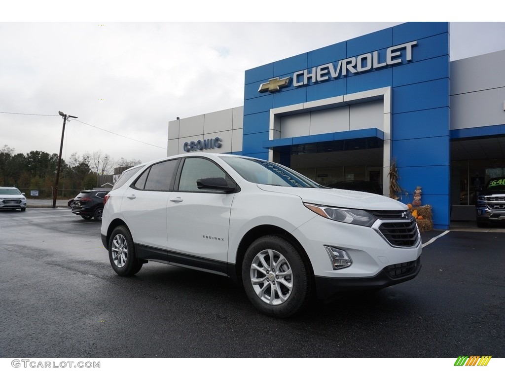 2019 Equinox LS - Summit White / Medium Ash Gray photo #1