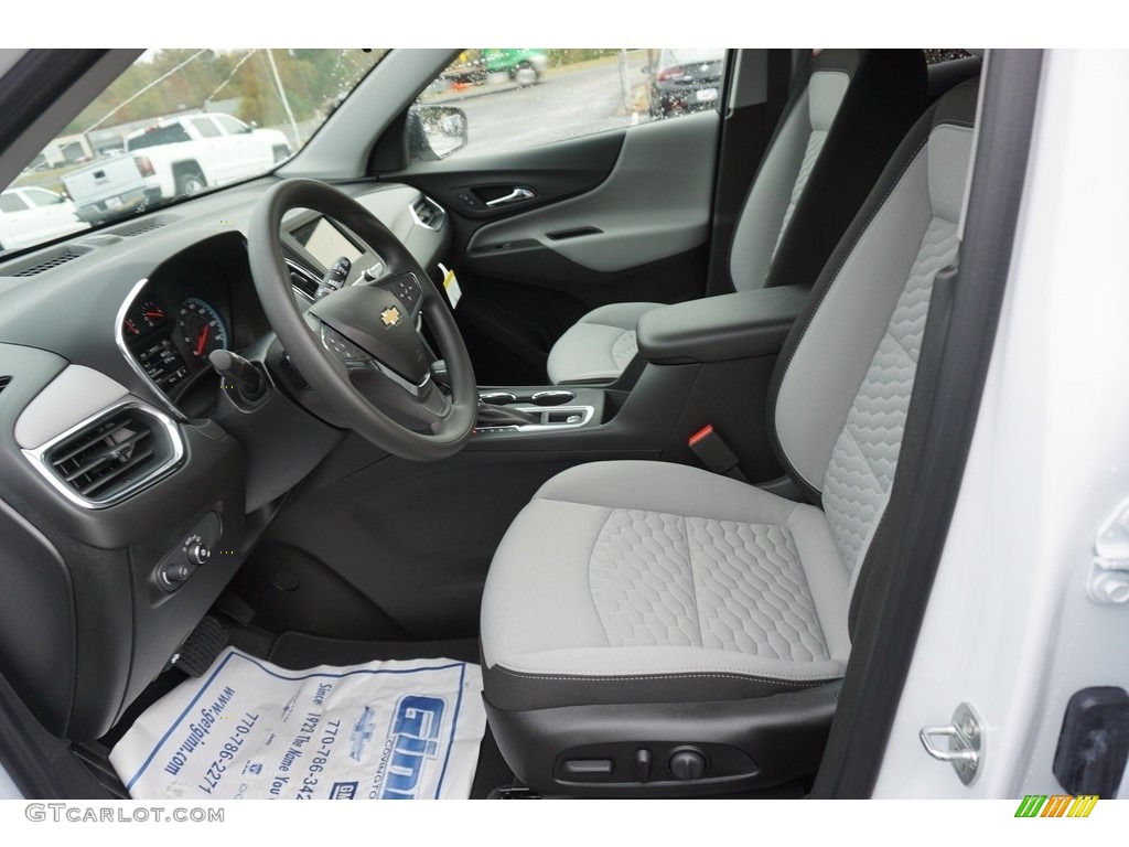 2019 Equinox LS - Summit White / Medium Ash Gray photo #4