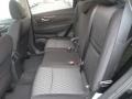 2019 Nissan Rogue Charcoal Interior Rear Seat Photo