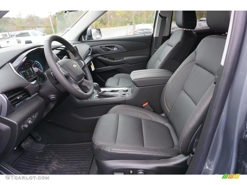 Jet Black Interior 2019 Chevrolet Traverse Premier Photo #130534237