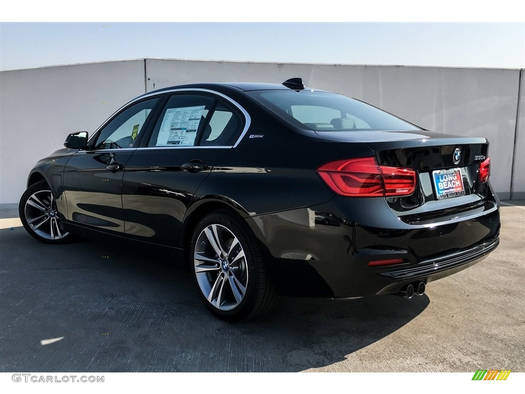 2018 3 Series 330e iPerformance Sedan - Jet Black / Black photo #2