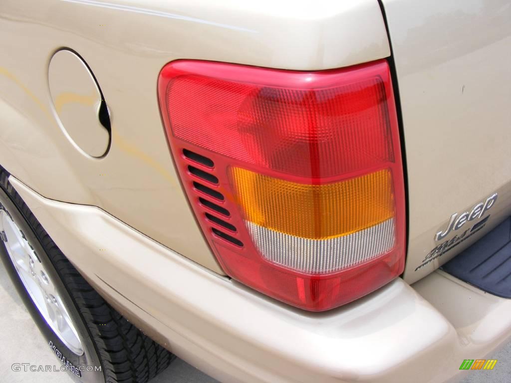 2000 Grand Cherokee Limited - Champagne Pearlcoat / Taupe photo #14