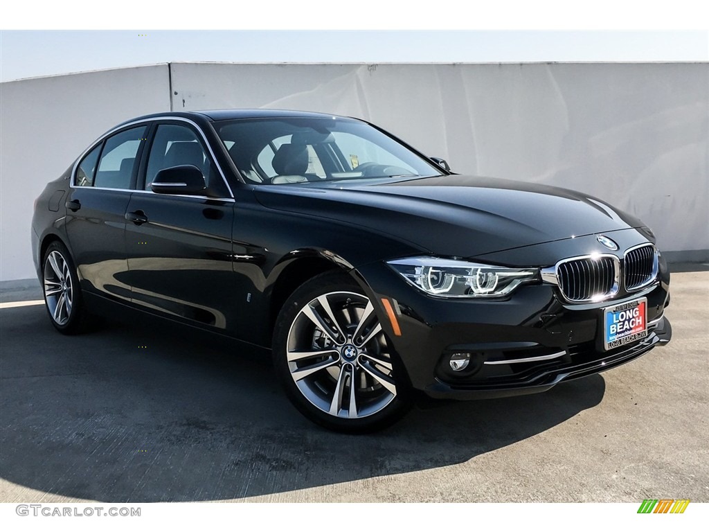 2018 3 Series 330e iPerformance Sedan - Jet Black / Black photo #12