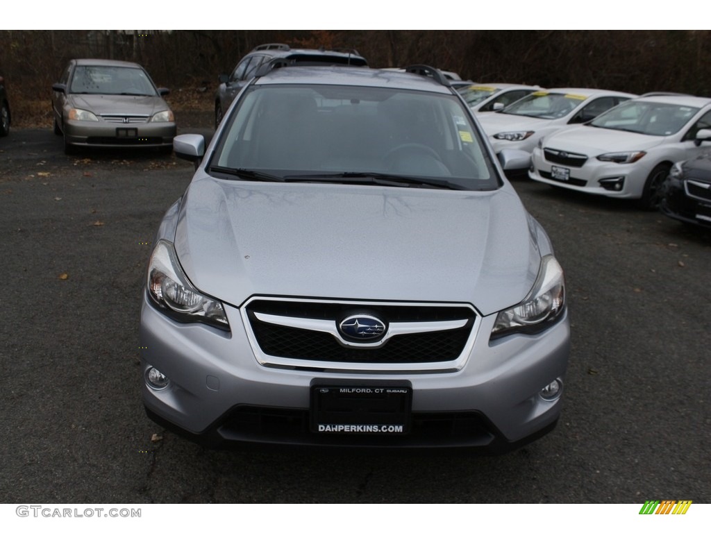 2015 XV Crosstrek 2.0i Premium - Ice Silver Metallic / Black photo #2