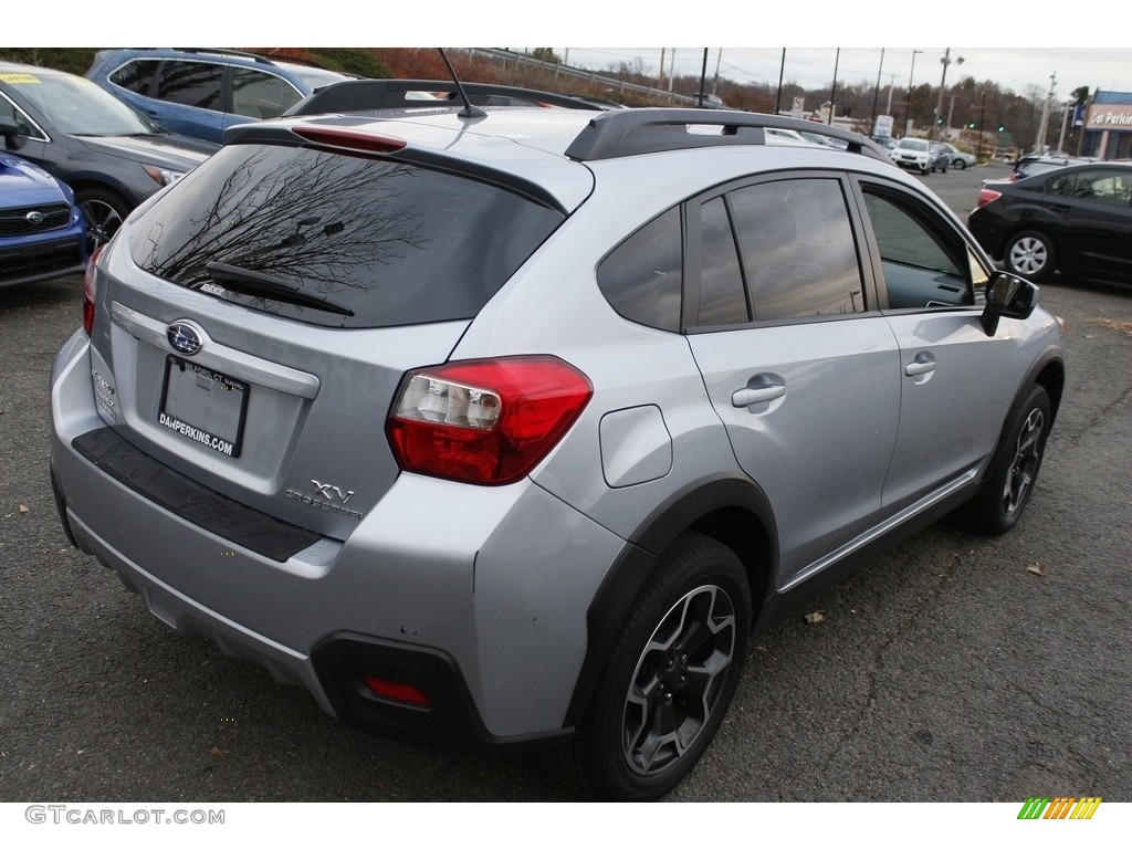 2015 XV Crosstrek 2.0i Premium - Ice Silver Metallic / Black photo #6