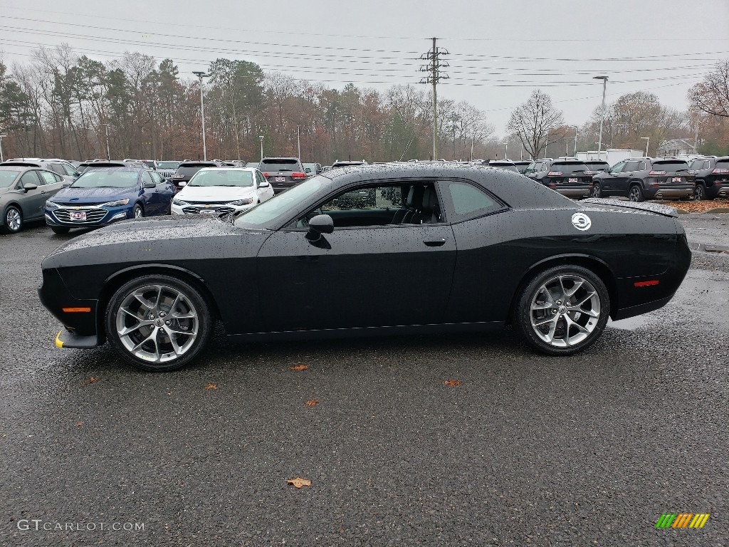 Pitch Black 2019 Dodge Challenger GT Exterior Photo #130535486