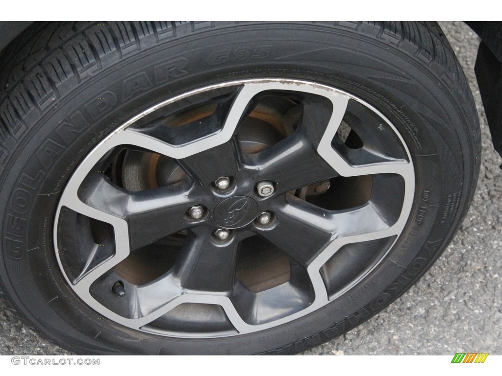 2015 XV Crosstrek 2.0i Premium - Ice Silver Metallic / Black photo #23