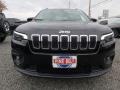 2019 Diamond Black Crystal Pearl Jeep Cherokee Latitude Plus 4x4  photo #2