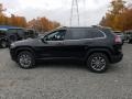 2019 Diamond Black Crystal Pearl Jeep Cherokee Latitude Plus 4x4  photo #3