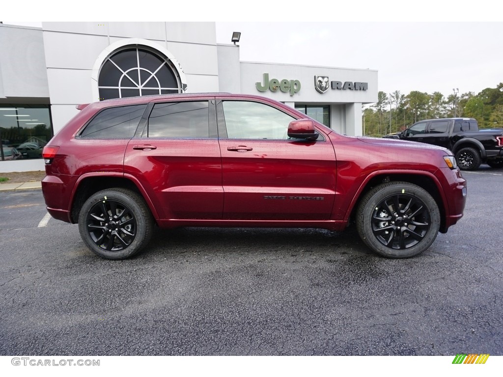 Velvet Red Pearl 2019 Jeep Grand Cherokee Altitude Exterior Photo #130536136