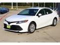 2019 Super White Toyota Camry LE  photo #4