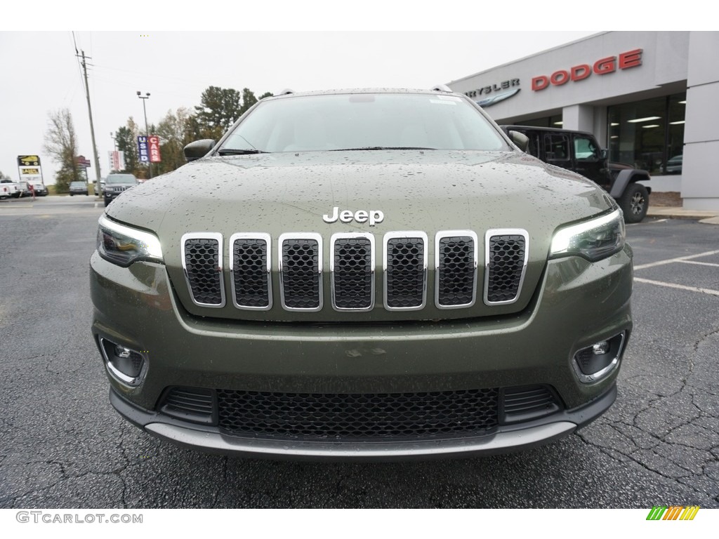 2019 Cherokee Limited - Olive Green Pearl / Black photo #2