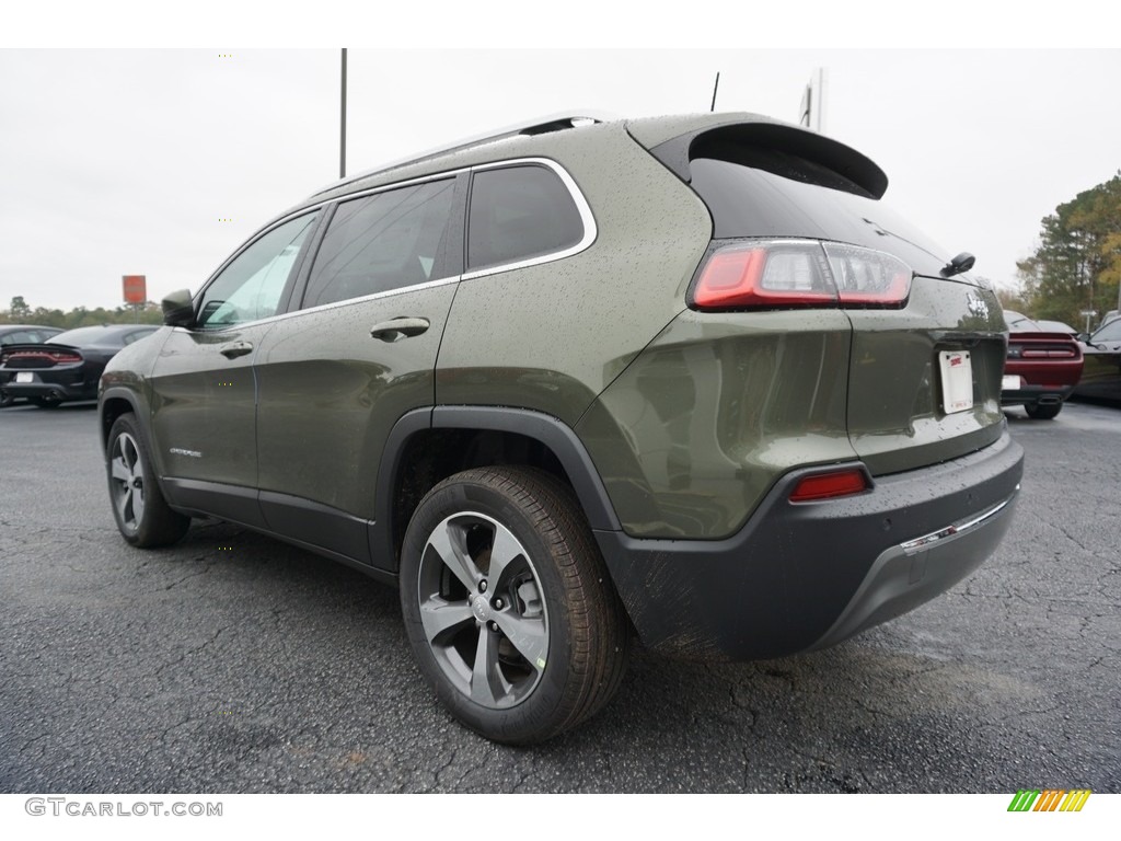 2019 Cherokee Limited - Olive Green Pearl / Black photo #14