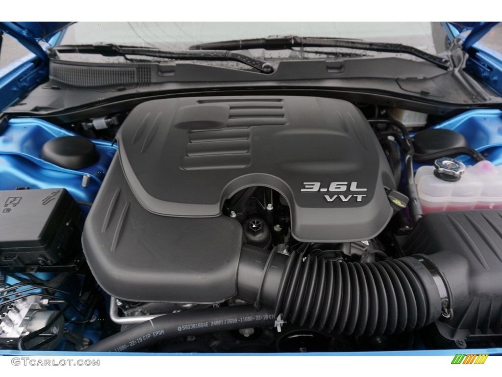 2019 Dodge Charger SXT 3.6 Liter DOHC 24-Valve VVT V6 Engine Photo #130537171