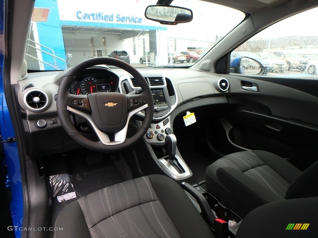 Jet Black/­Dark Titanium Interior 2019 Chevrolet Sonic LT Sedan Photo #130538242