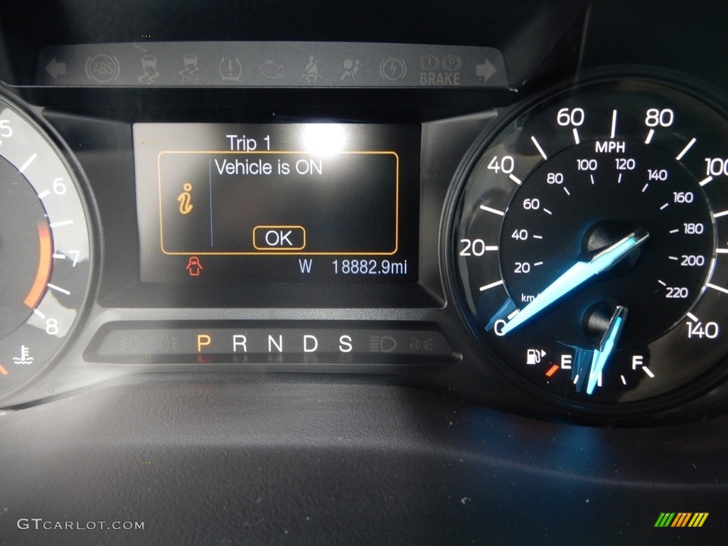 2017 Explorer XLT 4WD - Canyon Ridge / Ebony Black photo #20
