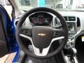 Jet Black/­Dark Titanium 2019 Chevrolet Sonic LT Sedan Steering Wheel