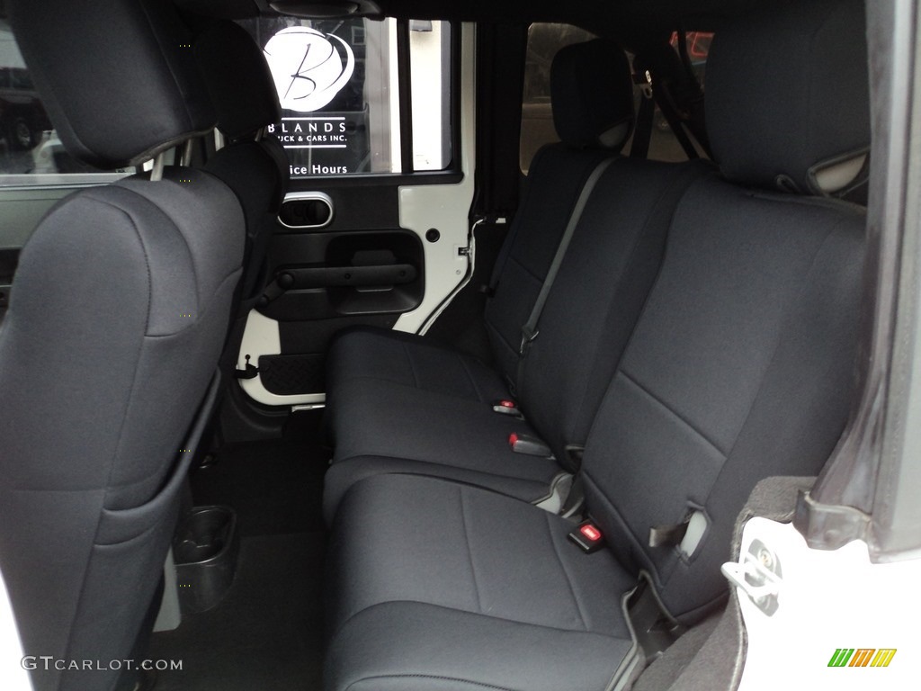 2008 Wrangler Unlimited Rubicon 4x4 - Stone White / Dark Slate Gray/Med Slate Gray photo #8
