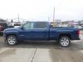 Stone Blue Metallic - Sierra 1500 SLE Crew Cab 4WD Photo No. 2