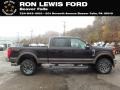 2019 Magma Red Ford F250 Super Duty Lariat Crew Cab 4x4 #130522640