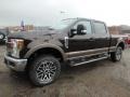 Magma Red - F250 Super Duty Lariat Crew Cab 4x4 Photo No. 6