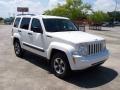 2008 Stone White Jeep Liberty Sport  photo #7