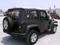 2008 Jeep Green Metallic Jeep Wrangler X 4x4  photo #3