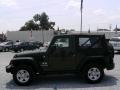 2008 Jeep Green Metallic Jeep Wrangler X 4x4  photo #6