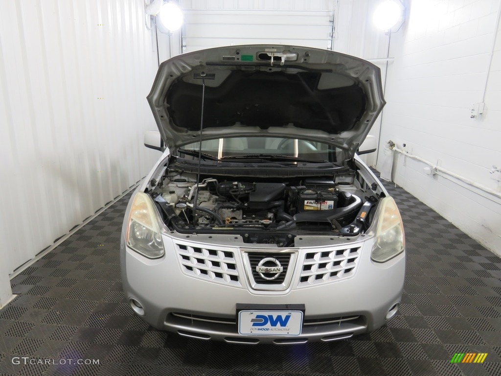 2009 Rogue SL AWD - Silver Ice / Gray photo #6