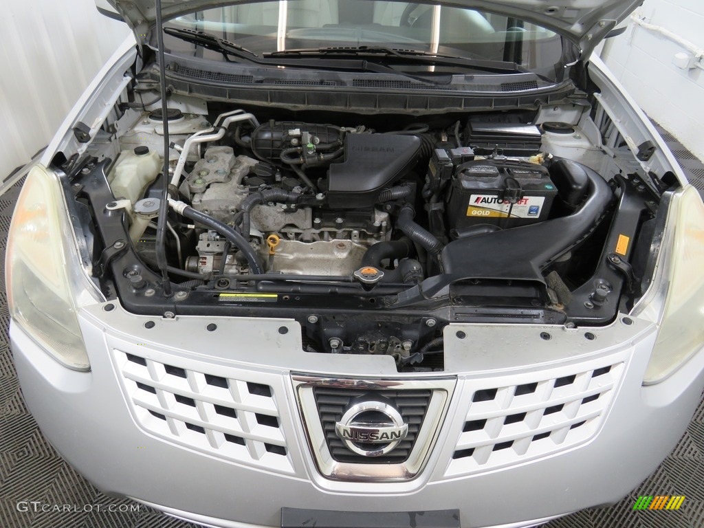 2009 Rogue SL AWD - Silver Ice / Gray photo #7