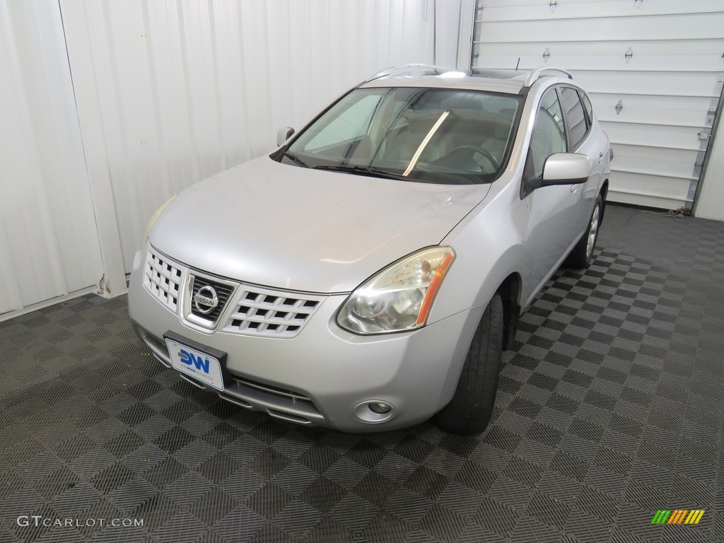 2009 Rogue SL AWD - Silver Ice / Gray photo #8