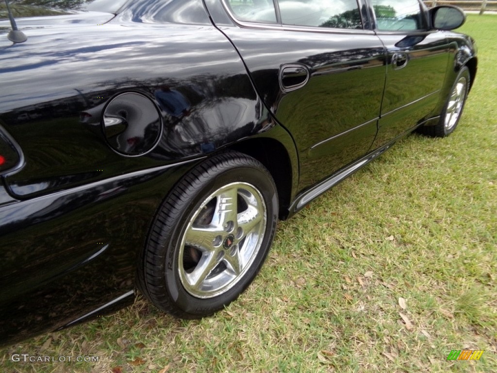 2004 Grand Am SE Sedan - Black / Dark Pewter photo #23