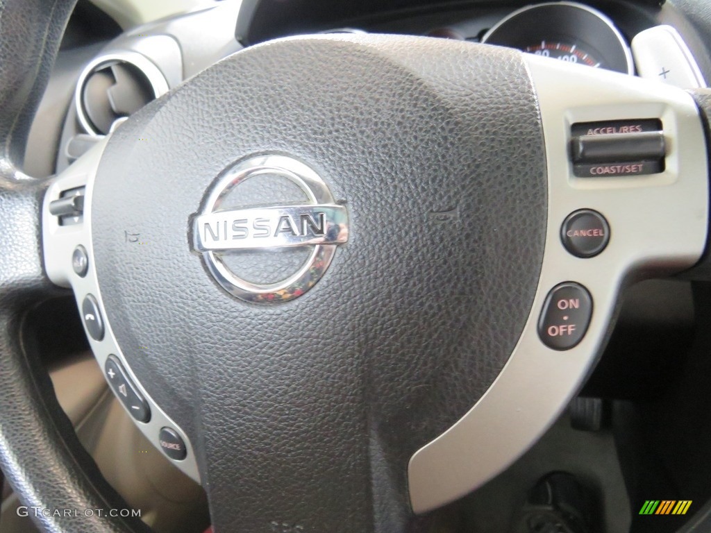 2009 Rogue SL AWD - Silver Ice / Gray photo #37