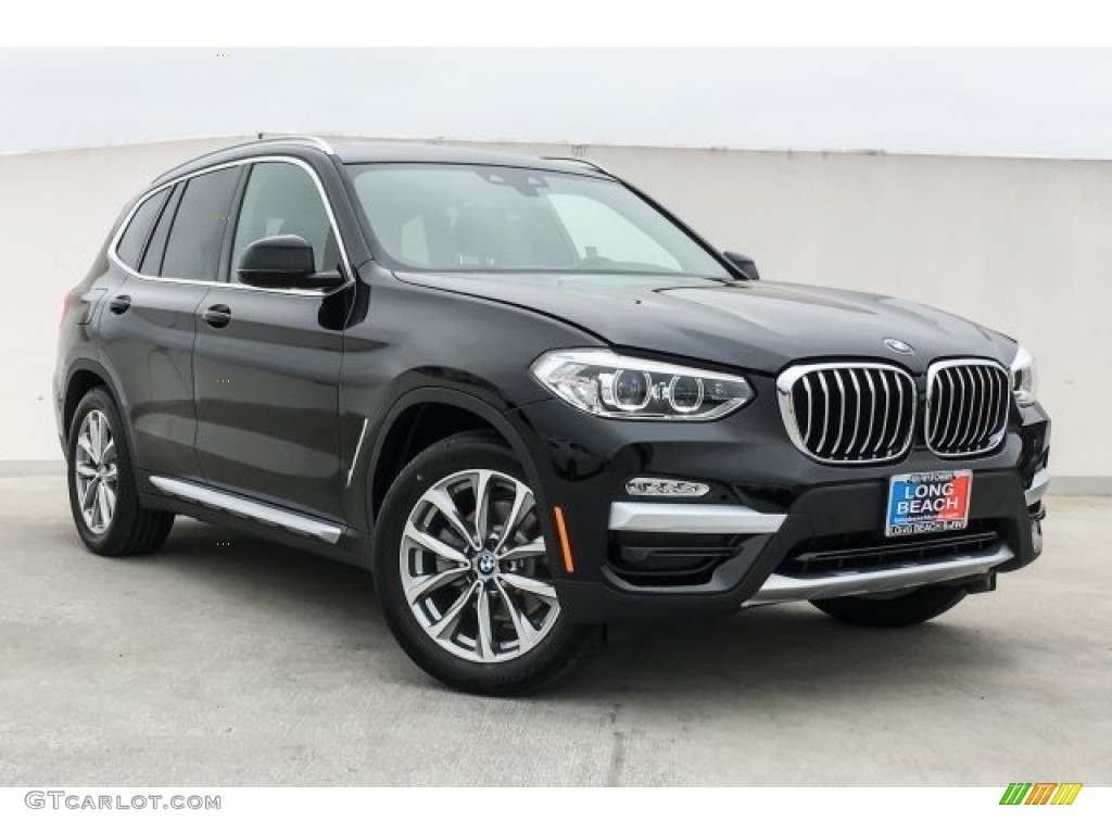 2019 X3 sDrive30i - Jet Black / Black photo #12