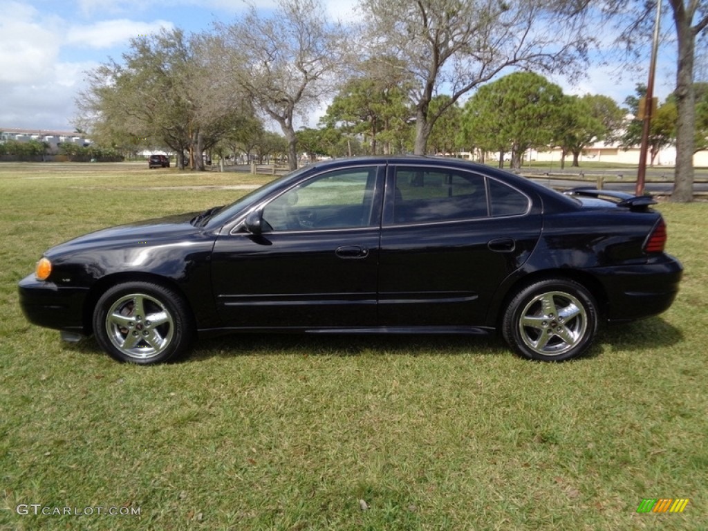 2004 Grand Am SE Sedan - Black / Dark Pewter photo #54