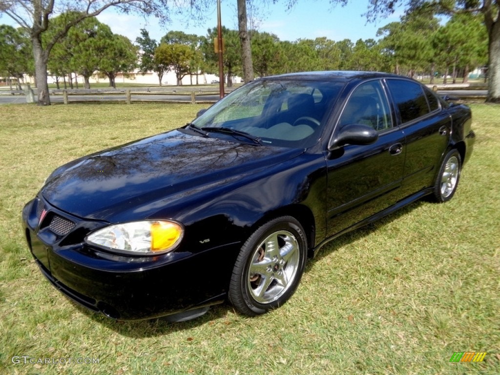2004 Grand Am SE Sedan - Black / Dark Pewter photo #60