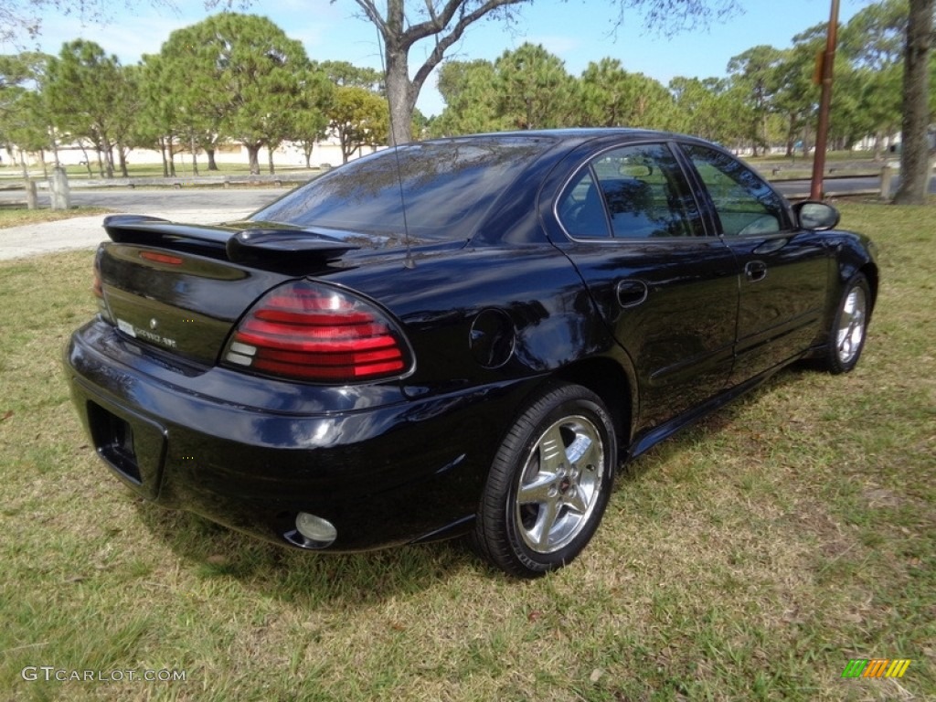 2004 Grand Am SE Sedan - Black / Dark Pewter photo #66