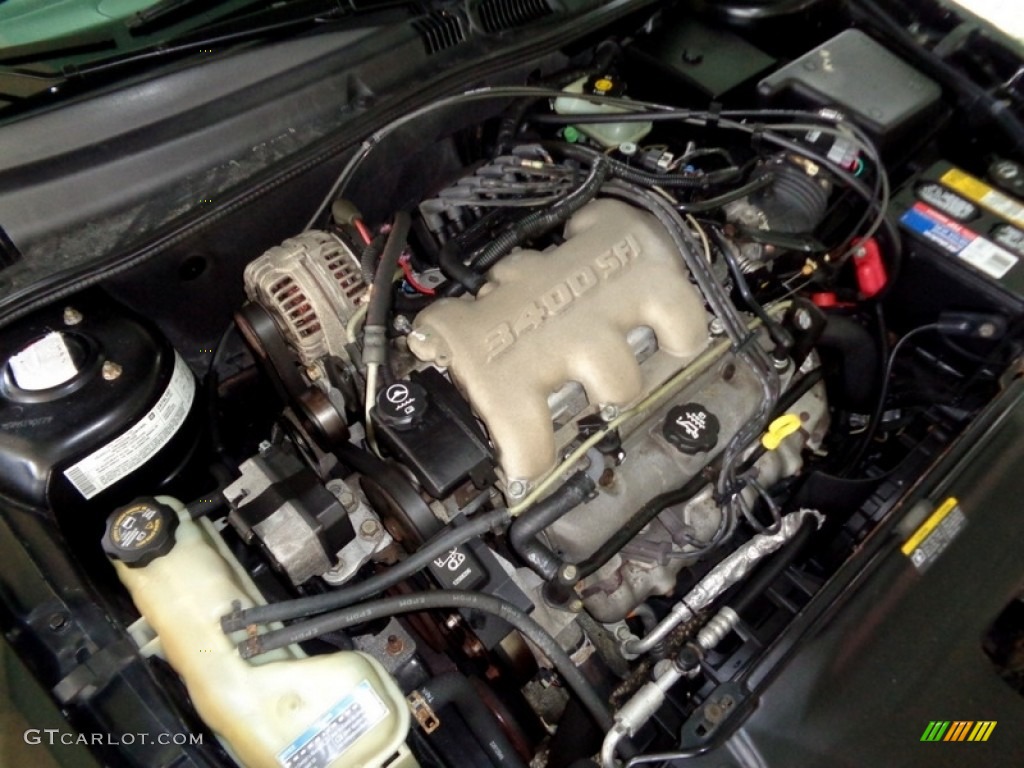 2004 Grand Am SE Sedan - Black / Dark Pewter photo #81