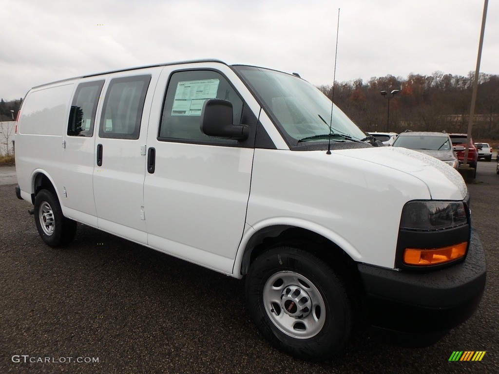 Summit White 2019 GMC Savana Van 2500 Cargo Exterior Photo #130542745